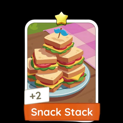 Monopoly Go Stickers Set 2 : Backyard Picnic - BoxBoxID