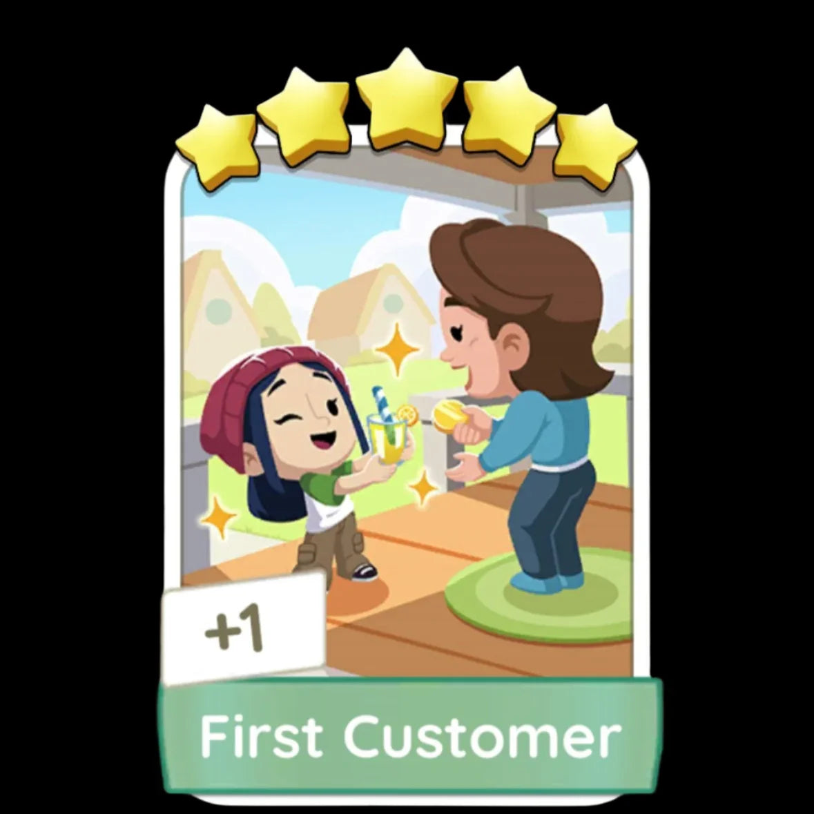 Monopoly Go Stickers Set 20 : Lemonade Stand - BoxBoxID