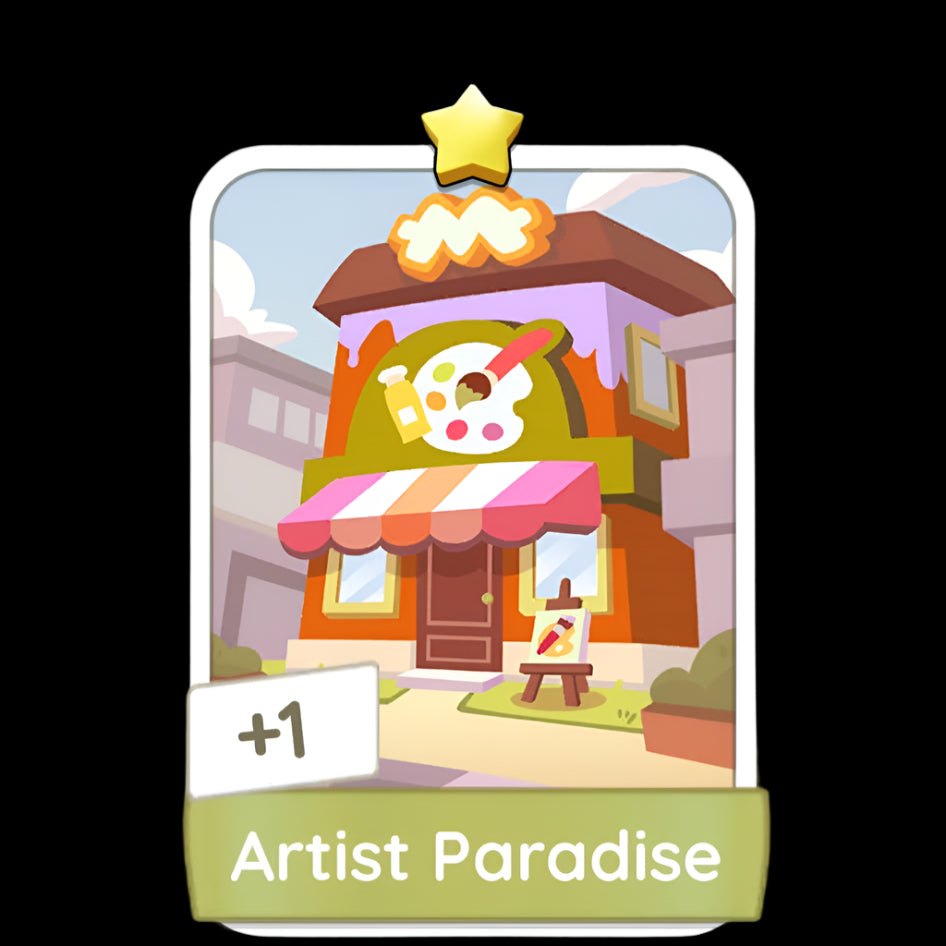 Monopoly Go Stickers Set 3 : Art Supplies - BoxBoxID