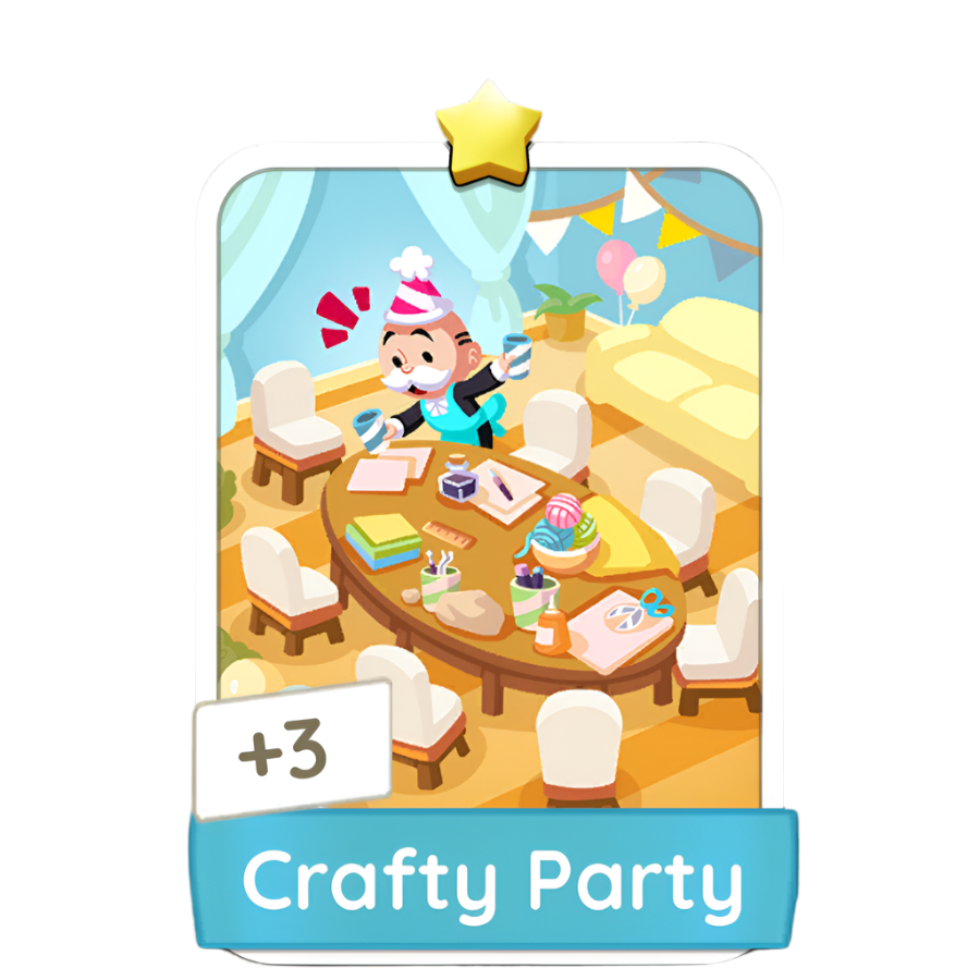 Monopoly Go Stickers Set 4 : Arts & Crafts - BoxBoxID