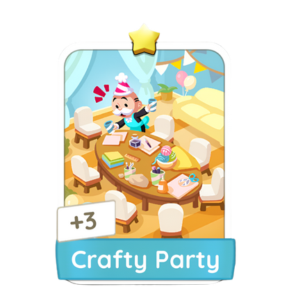 Monopoly Go Stickers Set 4 : Arts & Crafts - BoxBoxID