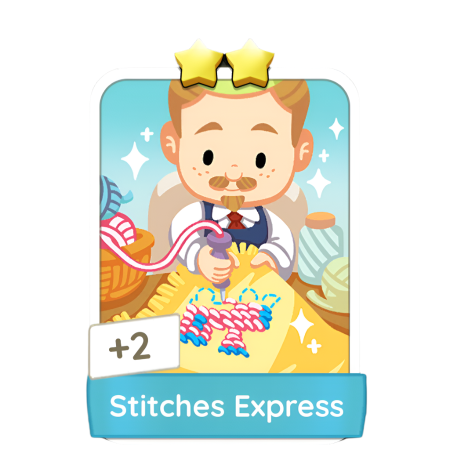 Monopoly Go Stickers Set 4 : Arts & Crafts - BoxBoxID