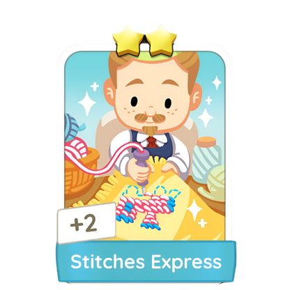 Monopoly Go Stickers Set 4 : Arts & Crafts - BoxBoxID