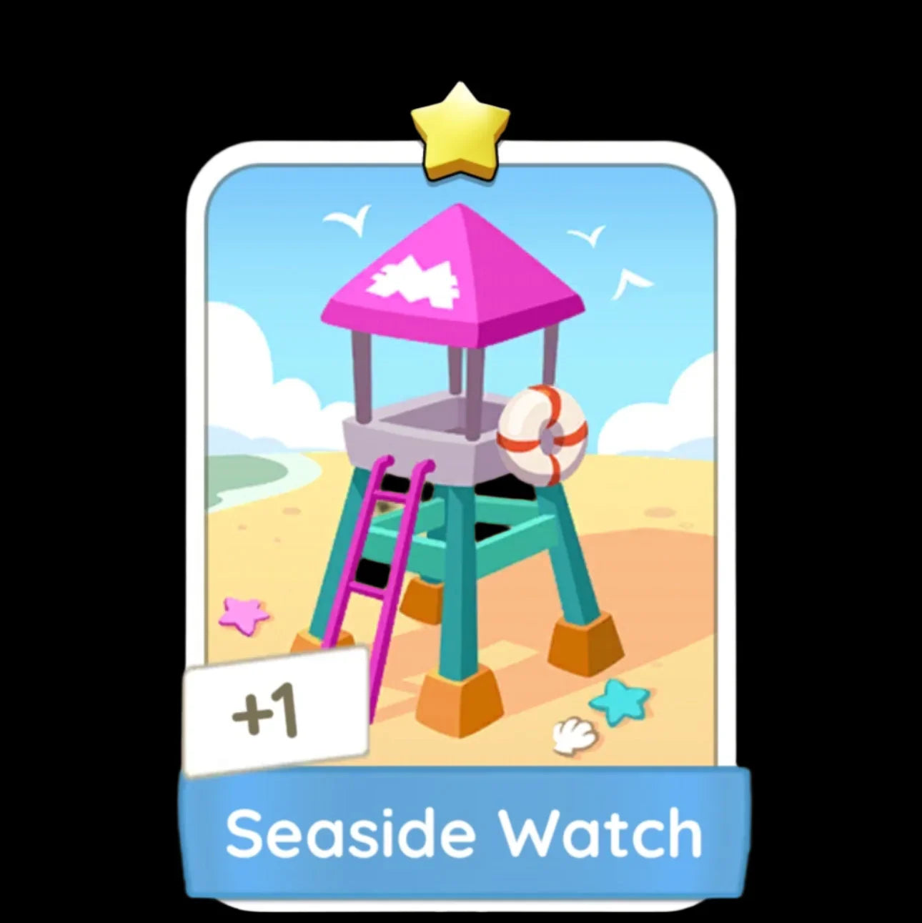 Monopoly Go Stickers Set 4 : Beach Day - BoxBoxID