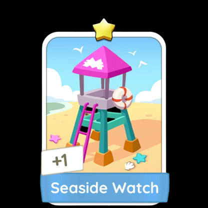 Monopoly Go Stickers Set 4 : Beach Day - BoxBoxID