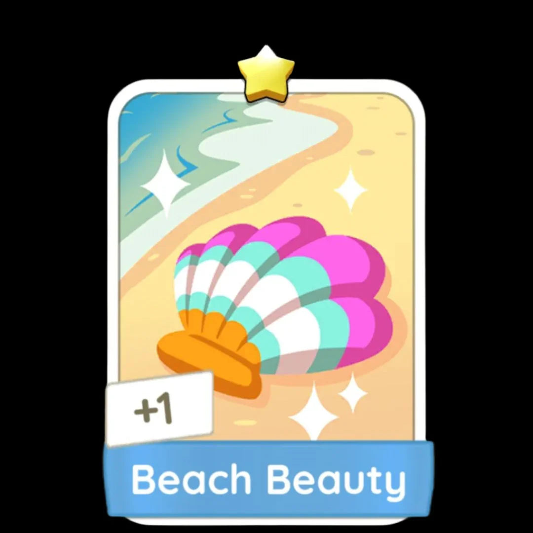 Monopoly Go Stickers Set 4 : Beach Day - BoxBoxID