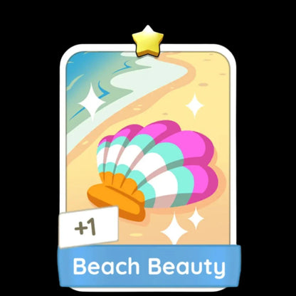 Monopoly Go Stickers Set 4 : Beach Day - BoxBoxID