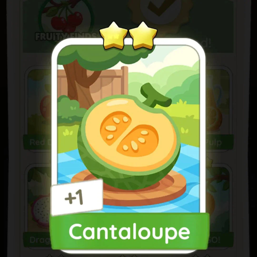 Monopoly Go Stickers Set 4: Fruity Finds - BoxBoxID