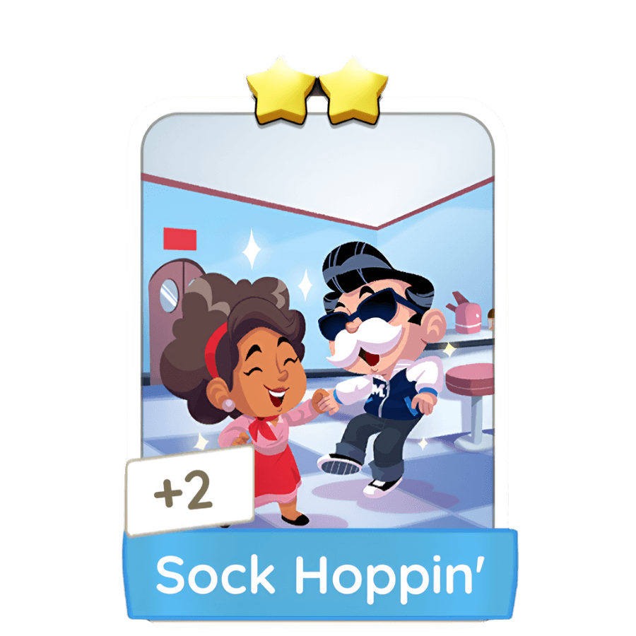 Monopoly Go Stickers Set 4 : Jukebox Days - BoxBoxID