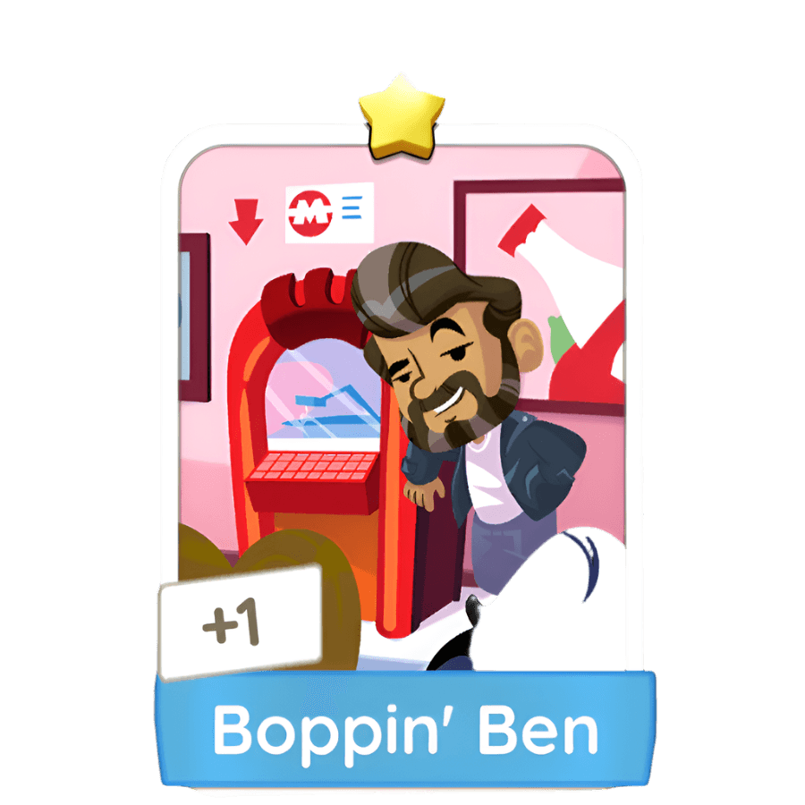 Monopoly Go Stickers Set 4 : Jukebox Days - BoxBoxID