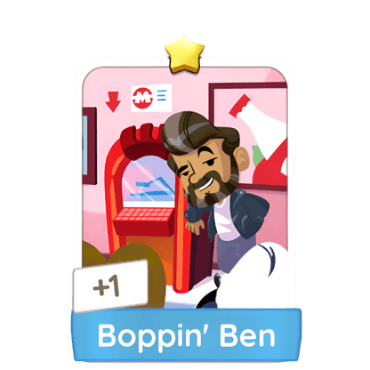 Monopoly Go Stickers Set 4 : Jukebox Days - BoxBoxID