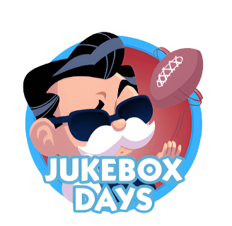 Monopoly Go Stickers Set 4 : Jukebox Days - BoxBoxID