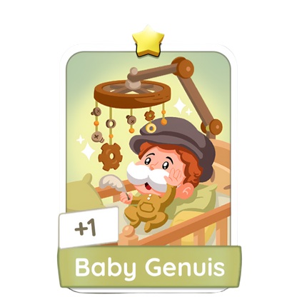 Monopoly Go Stickers Set 5 : Da Vinci Genius - BoxBoxID