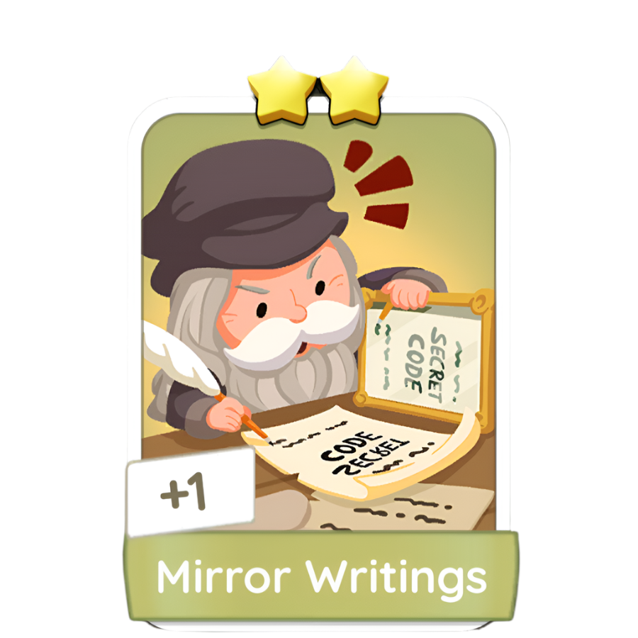 Monopoly Go Stickers Set 5 : Da Vinci Genius - BoxBoxID