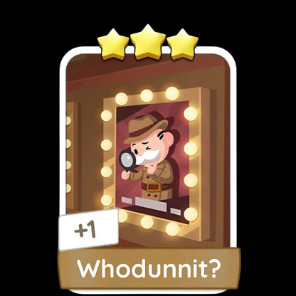 Monopoly Go Stickers Set 5 : Detective M - BoxBoxID