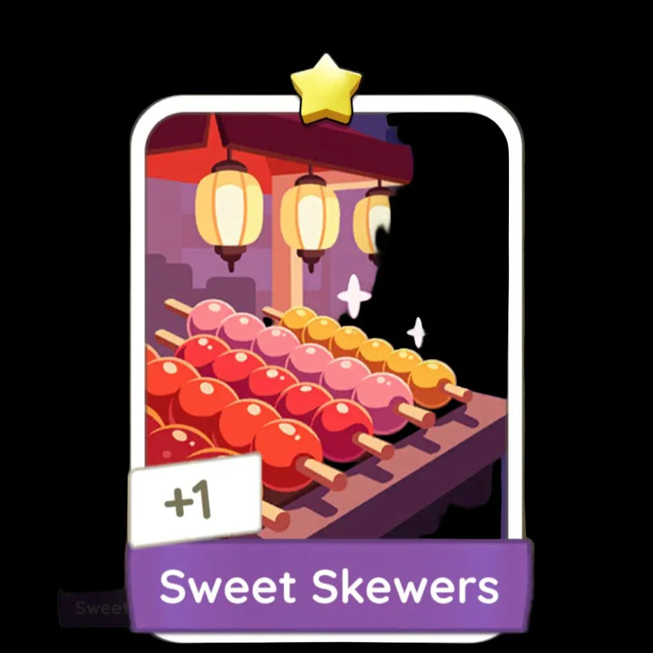 Monopoly Go Stickers Set 5 : Night Market - BoxBoxID