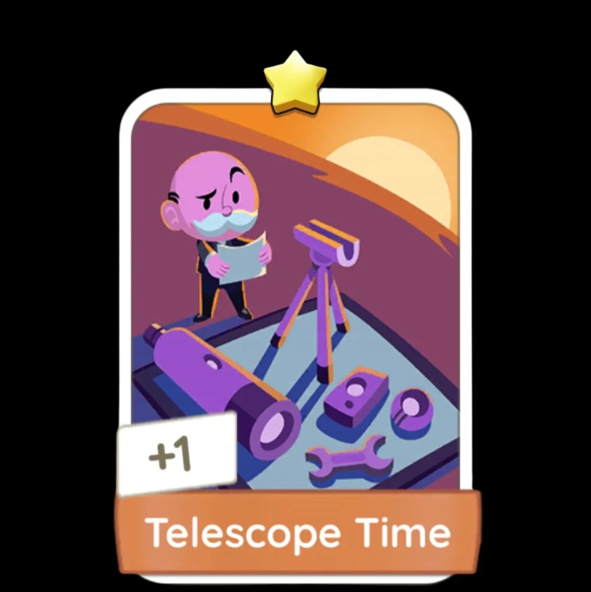 Monopoly Go Stickers Set 5 : Stargazing - BoxBoxID