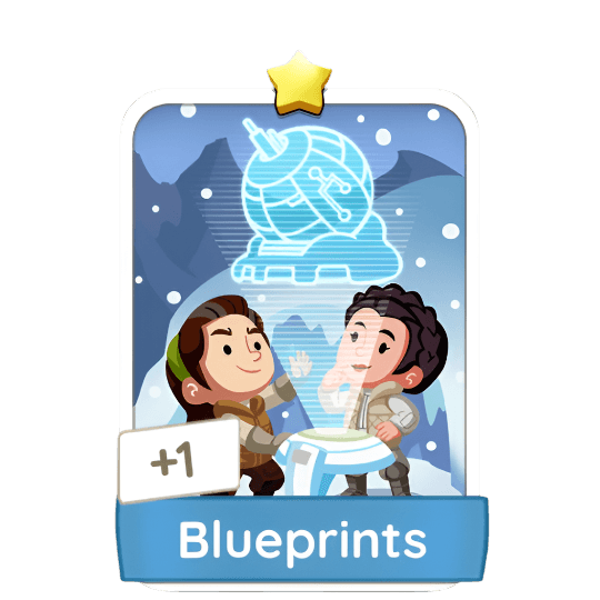 Monopoly Go Stickers Set 6 : Echo Base - BoxBoxID