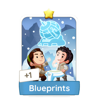 Monopoly Go Stickers Set 6 : Echo Base - BoxBoxID