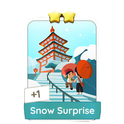 Monopoly Go Stickers Set 6 : Japan Woodblock - BoxBoxID