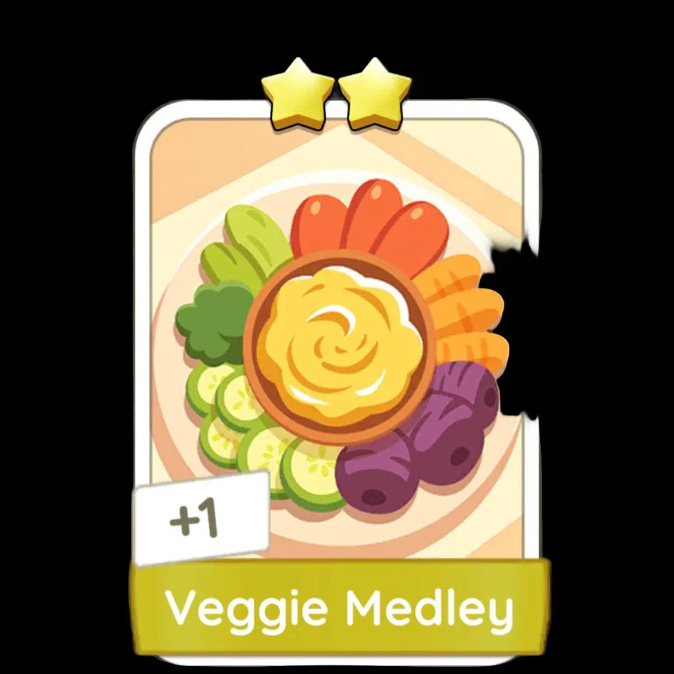 Monopoly Go Stickers Set 6 : Vegetopia - BoxBoxID