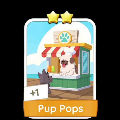 Monopoly Go Stickers Set 7 : Dog Days - BoxBoxID