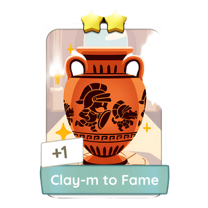 Monopoly Go Stickers Set 7 : Greek Treasures - BoxBoxID