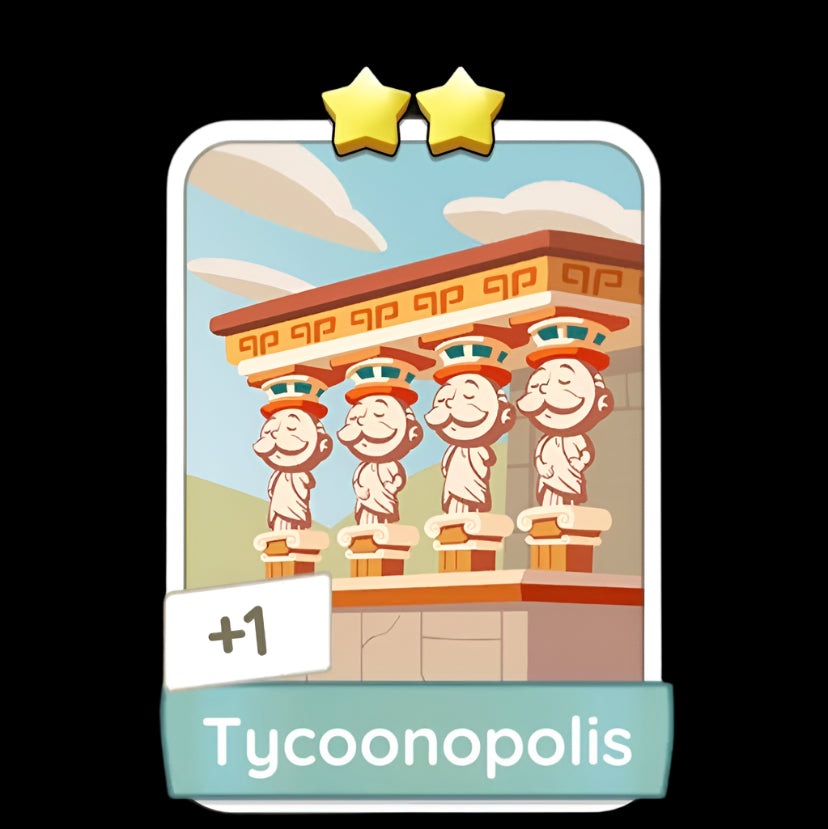 Monopoly Go Stickers Set 7 : Greek Treasures - BoxBoxID
