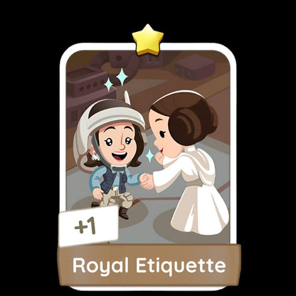 Monopoly Go Stickers Set 7 : Rebel Princess - BoxBoxID