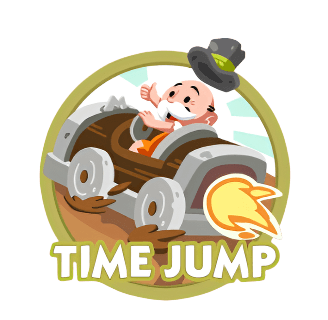 Monopoly Go Stickers Set 7 : Time Jump - BoxBoxID
