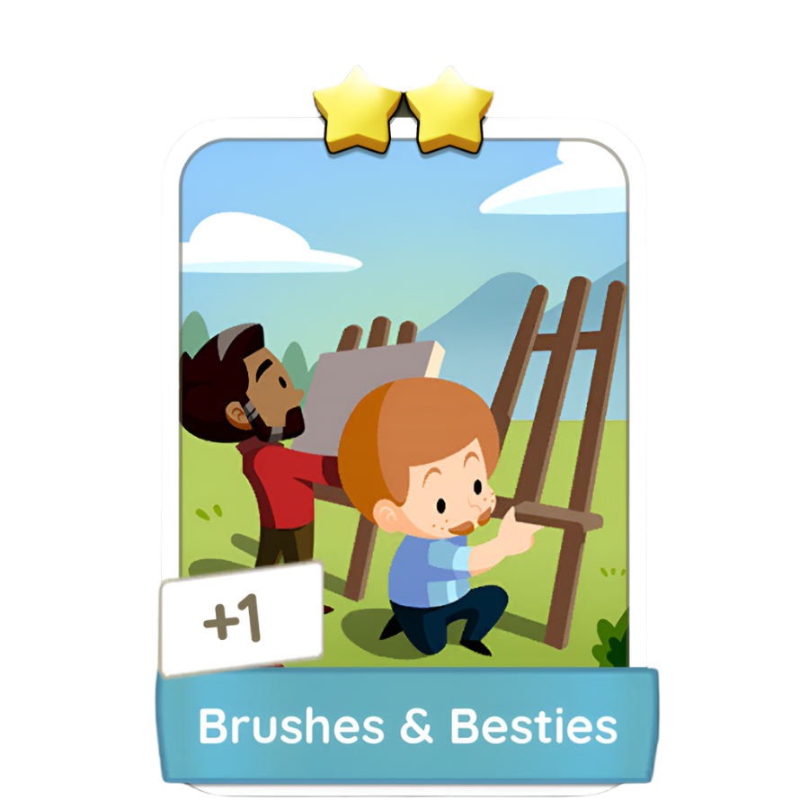 Monopoly Go Stickers Set 8 : Joy of Painting - BoxBoxID
