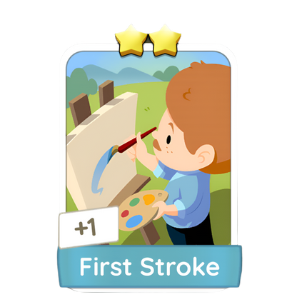 Monopoly Go Stickers Set 8 : Joy of Painting - BoxBoxID