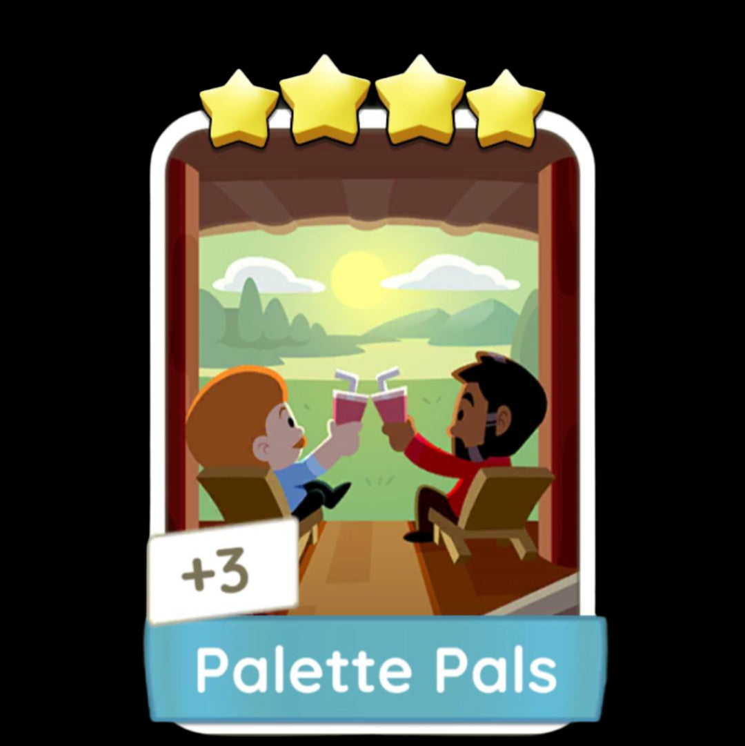 Monopoly Go Stickers Set 8 : Joy of Painting - BoxBoxID