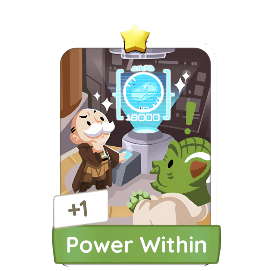 Monopoly Go Stickers Set 2 : Jedi Training