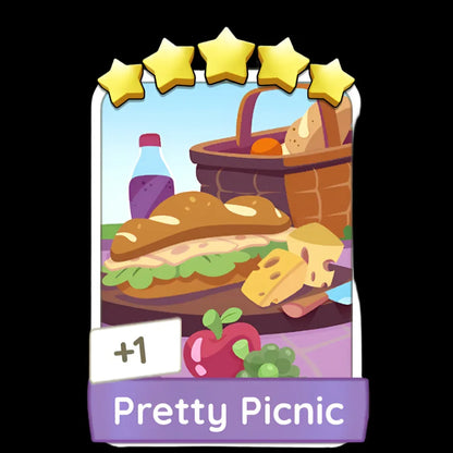 Monopoly Go Stickers Set 18 : French Retreat