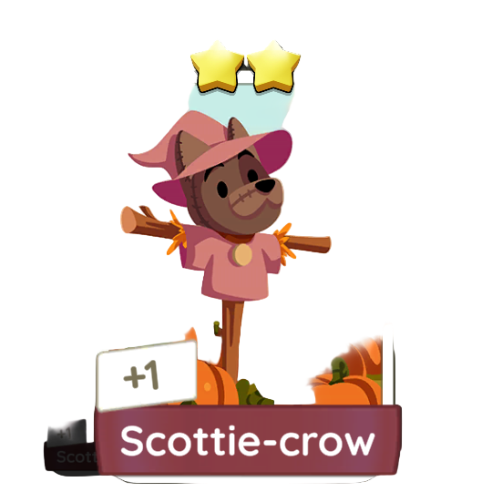 Monopoly Go Stickers Set 7 : Scottie's Autumn