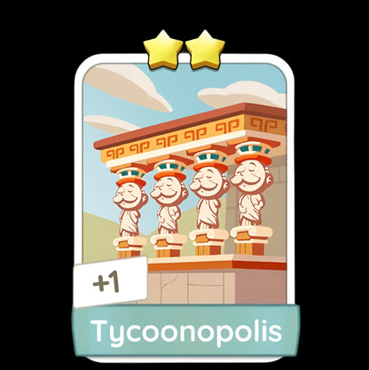 Monopoly Go Stickers Set 7 : Greek Treasures